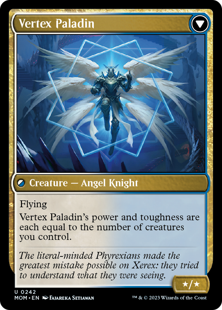 Invasion of Xerex // Vertex Paladin [March of the Machine] | Card Merchant Takapuna