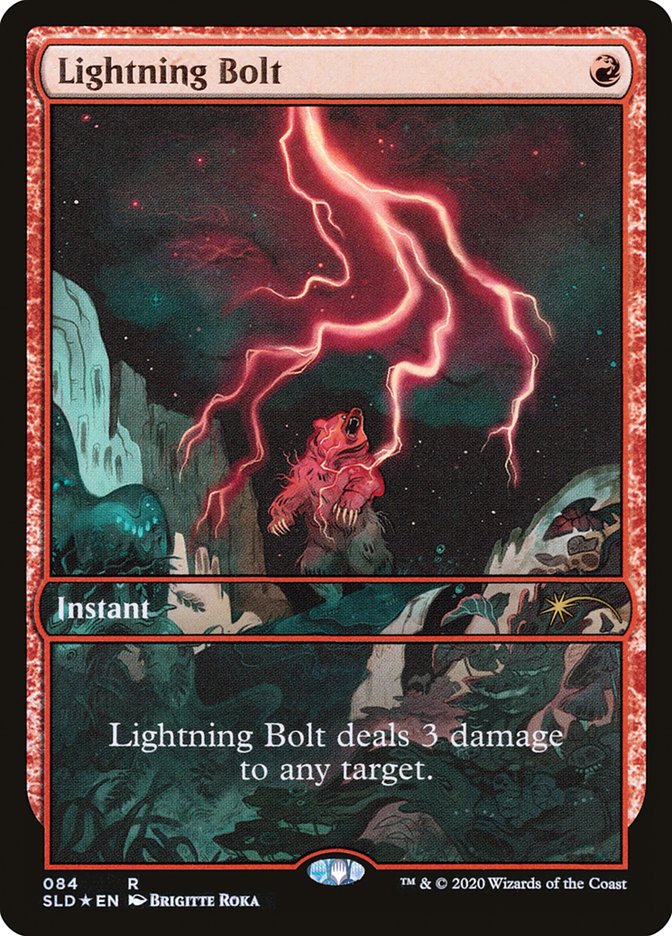 Lightning Bolt (084) [Secret Lair Drop Series] | Card Merchant Takapuna