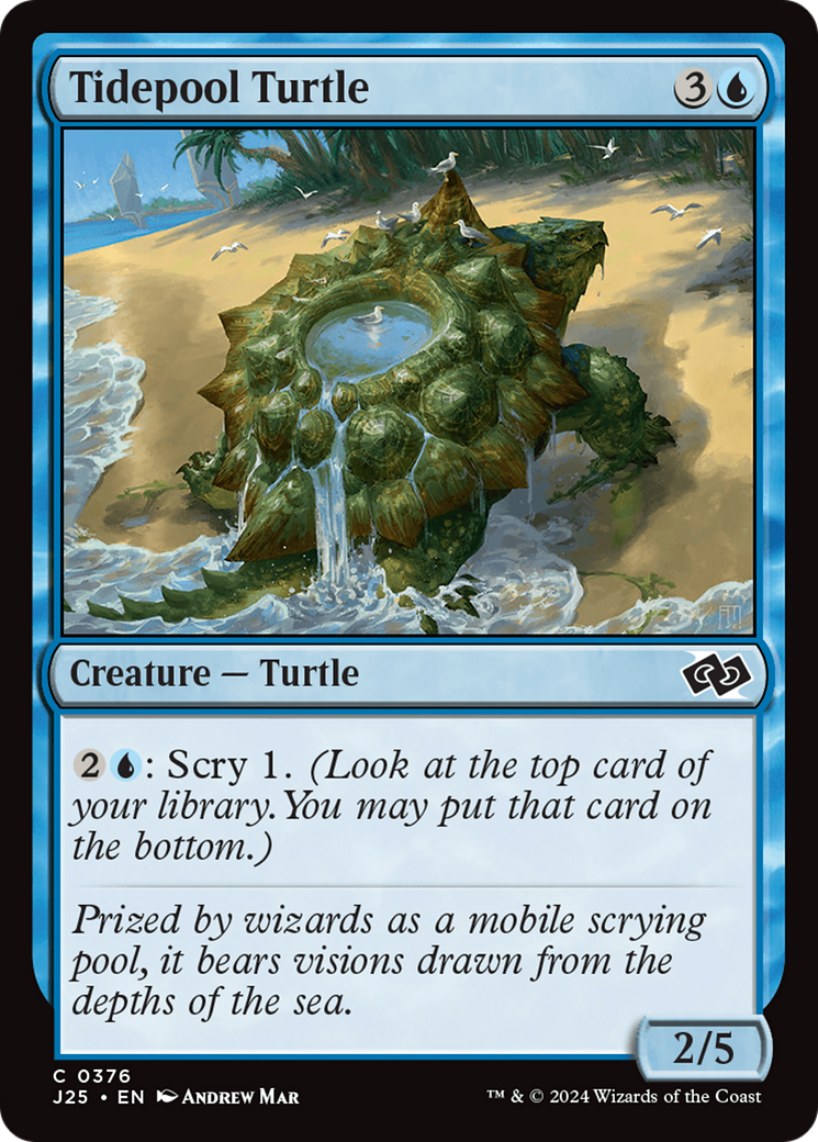 Tidepool Turtle [Foundations Jumpstart] | Card Merchant Takapuna