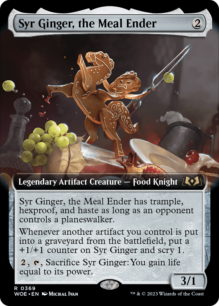 Syr Ginger, the Meal Ender (Extended Art) [Wilds of Eldraine] | Card Merchant Takapuna