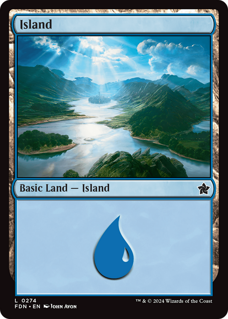 Island (0274) [Foundations] | Card Merchant Takapuna