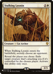 Stalking Leonin [The List] | Card Merchant Takapuna