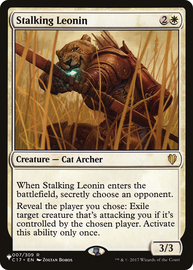 Stalking Leonin [The List] | Card Merchant Takapuna