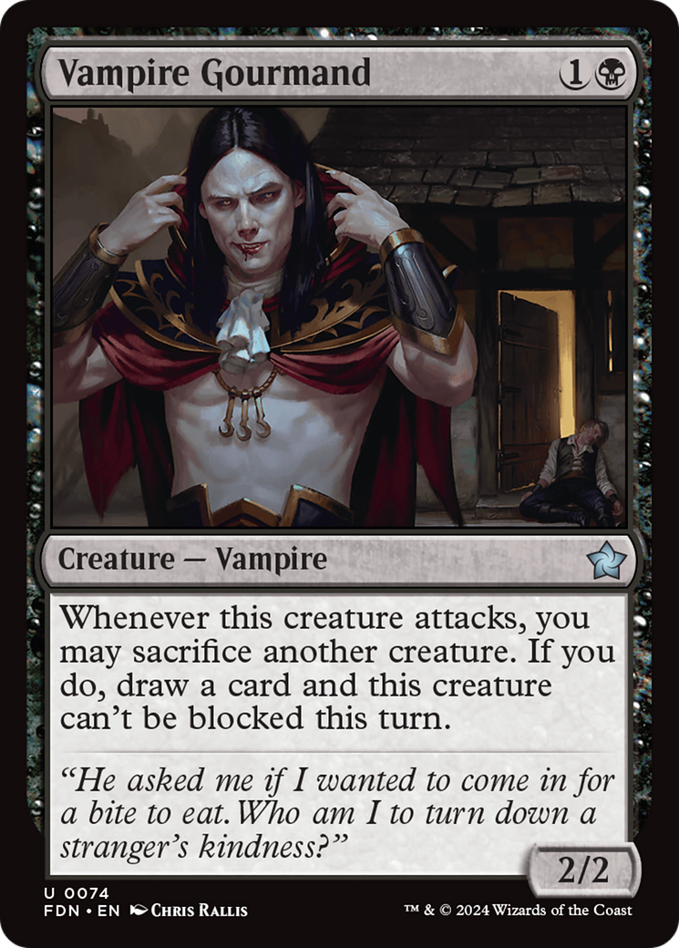 Vampire Gourmand [Foundations] | Card Merchant Takapuna