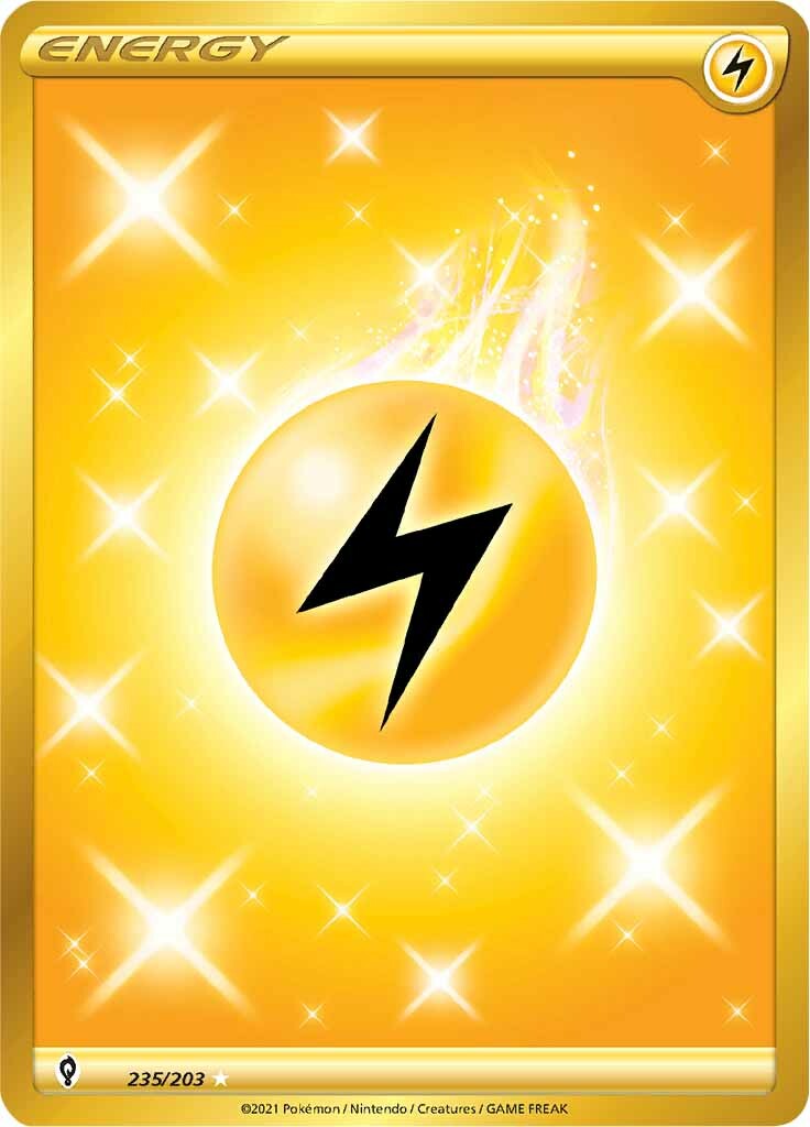 Lightning Energy (235/203) [Sword & Shield: Evolving Skies] | Card Merchant Takapuna