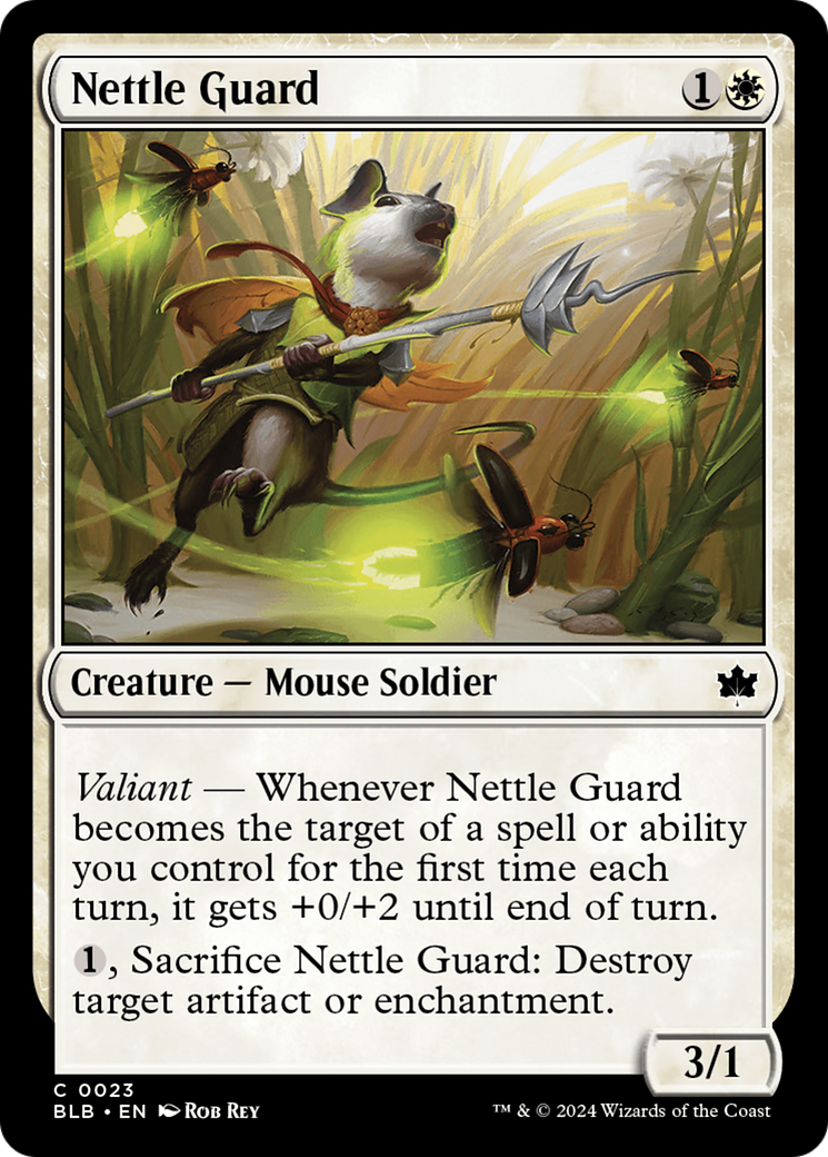 Nettle Guard [Bloomburrow] | Card Merchant Takapuna