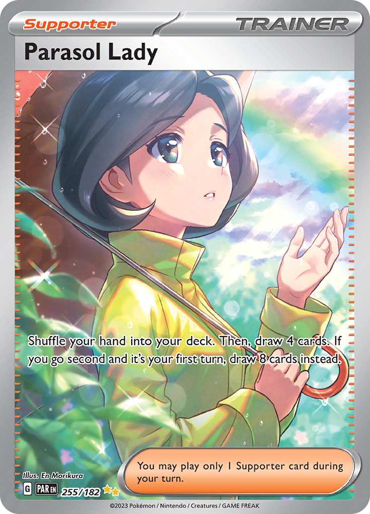 Parasol Lady (255/182) [Scarlet & Violet: Paradox Rift] | Card Merchant Takapuna