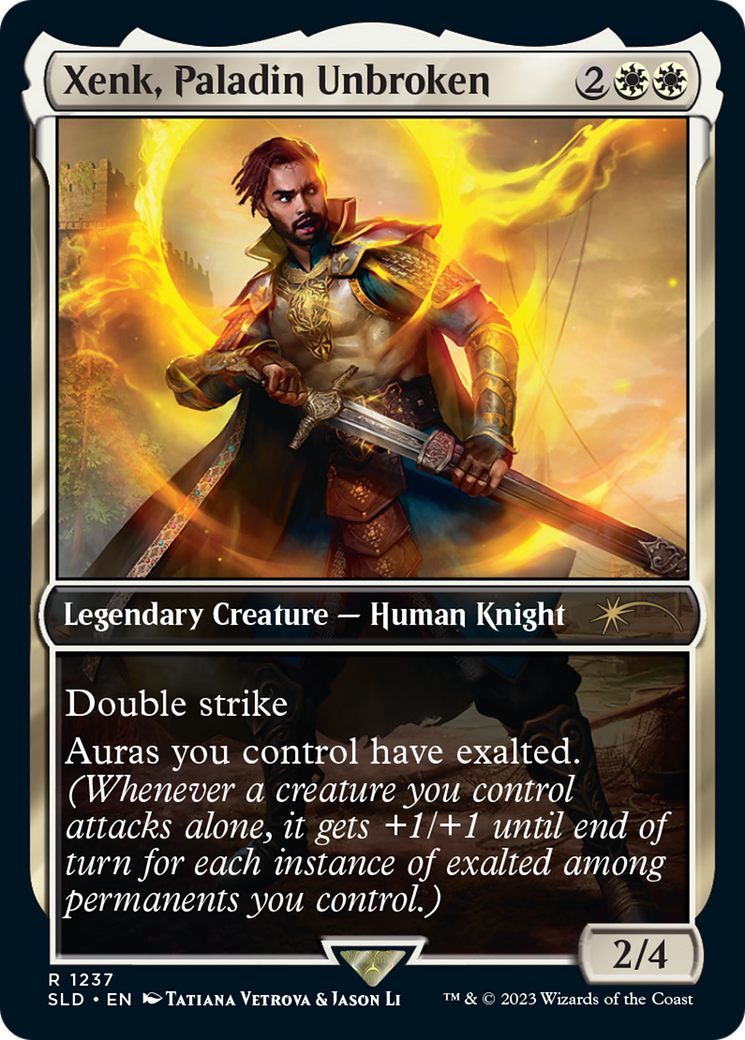 Xenk, Paladin Unbroken [Secret Lair Drop Series] | Card Merchant Takapuna