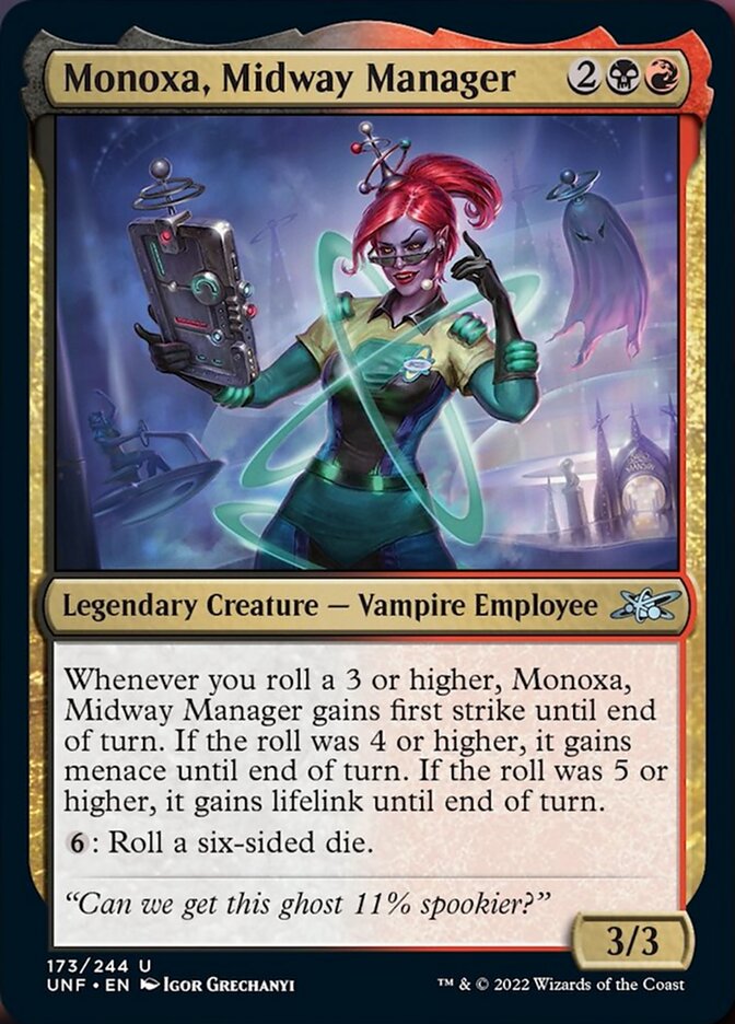 Monoxa, Midway Manager [Unfinity] | Card Merchant Takapuna