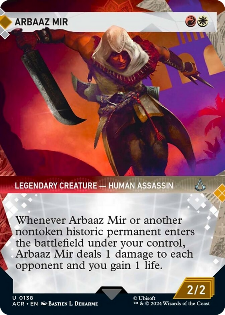 Arbaaz Mir (Showcase) [Assassin's Creed] | Card Merchant Takapuna