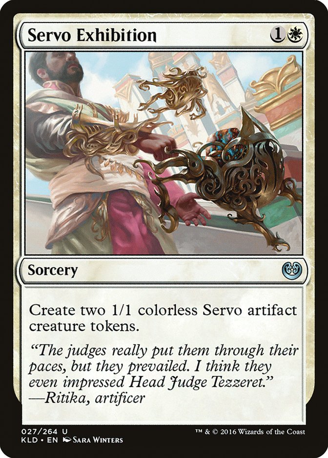 Servo Exhibition [Kaladesh] | Card Merchant Takapuna