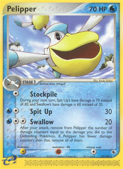 Pelipper (19/109) [EX: Ruby & Sapphire] | Card Merchant Takapuna