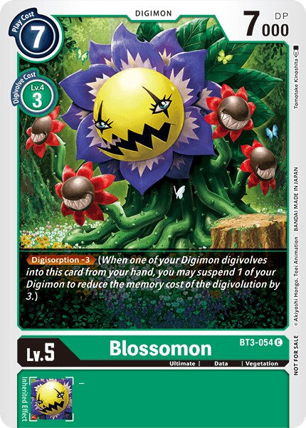 Blossomon [BT3-054] (Tamer Party Vol. 5) [Release Special Booster Promos] | Card Merchant Takapuna