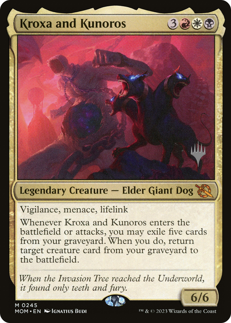 Kroxa and Kunoros (Promo Pack) [March of the Machine Promos] | Card Merchant Takapuna