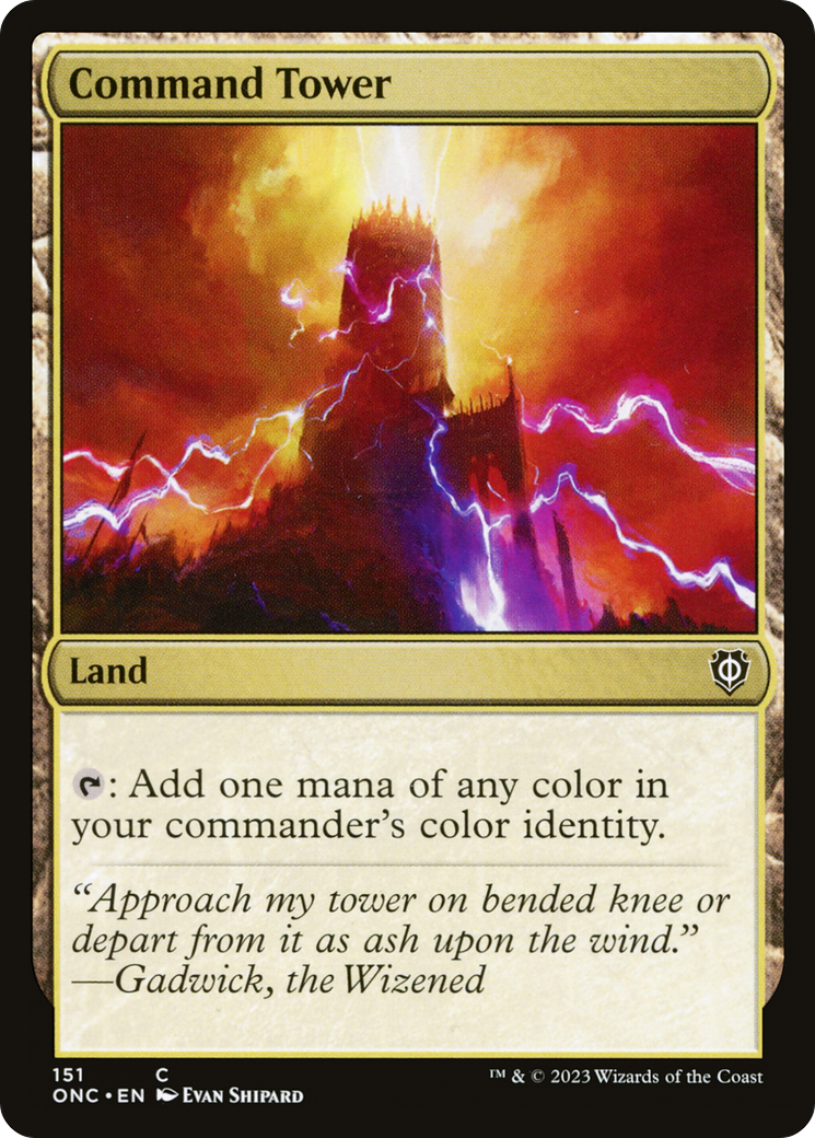 Command Tower [Phyrexia: All Will Be One Commander] | Card Merchant Takapuna