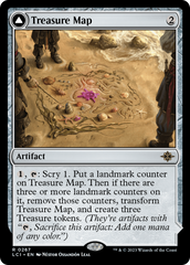 Treasure Map // Treasure Cove [The Lost Caverns of Ixalan] | Card Merchant Takapuna