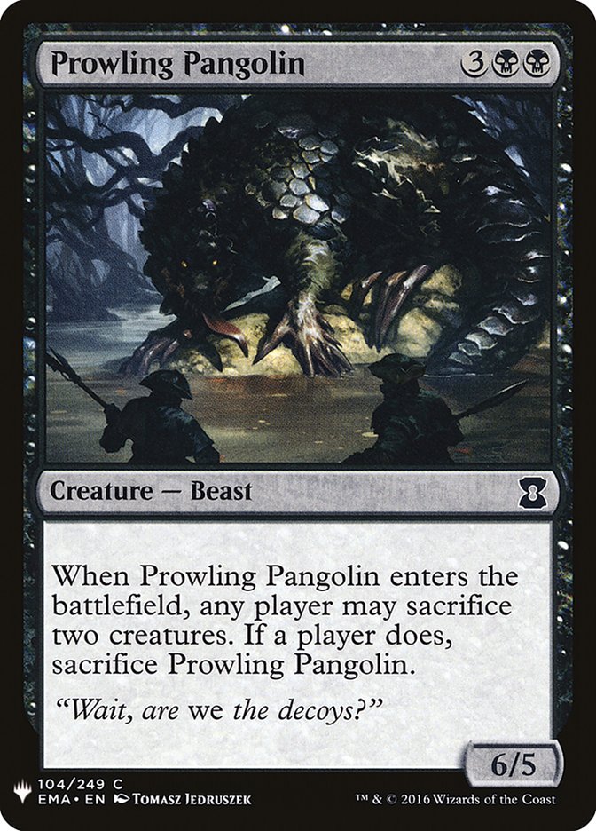 Prowling Pangolin [Mystery Booster] | Card Merchant Takapuna