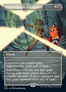 Unbreakable Formation (Borderless) [Secret Lair Drop Series] | Card Merchant Takapuna