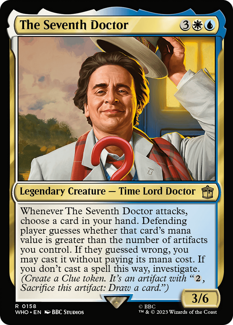 The Seventh Doctor [Doctor Who] | Card Merchant Takapuna