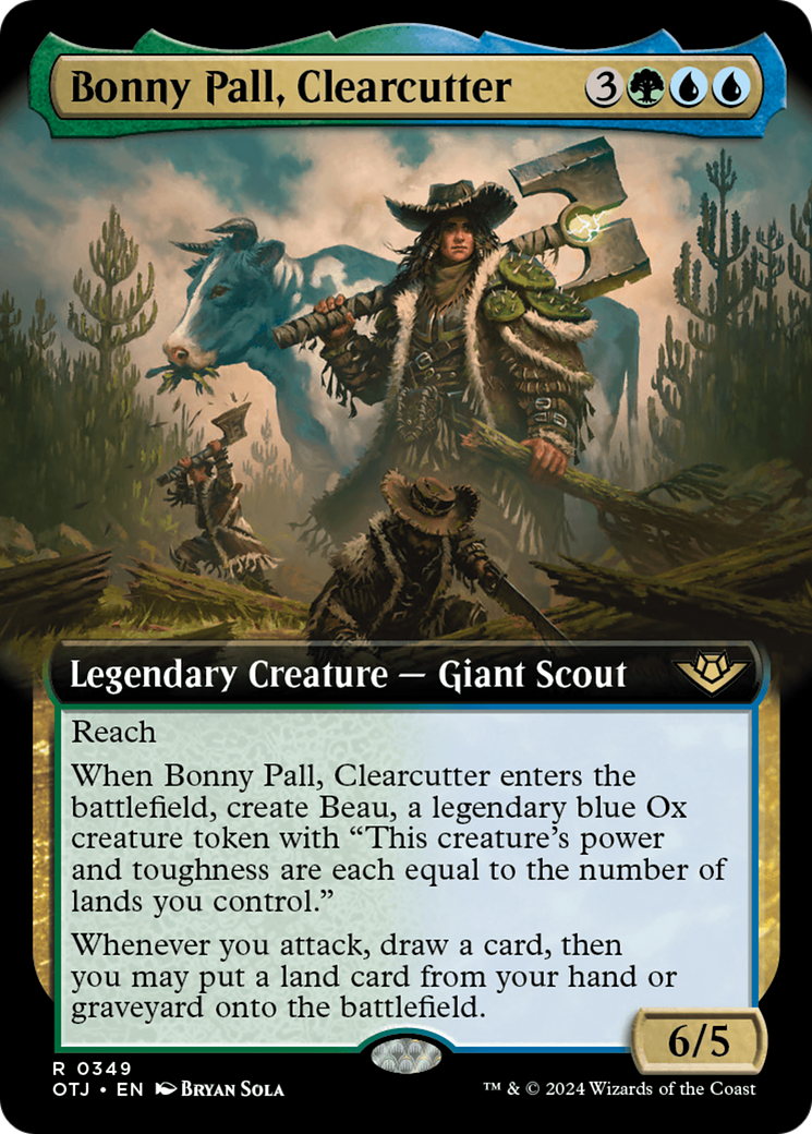 Bonny Pall, Clearcutter (Extended Art) [Outlaws of Thunder Junction] | Card Merchant Takapuna