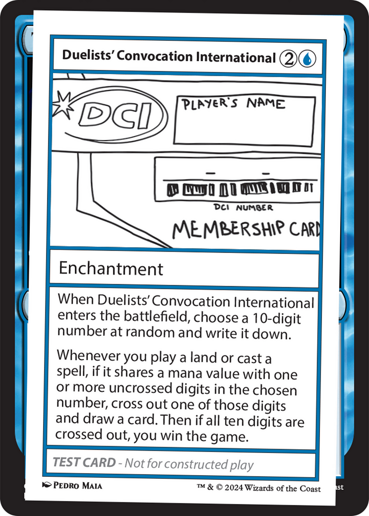 Duelists' Convocation International [Mystery Booster 2 Playtest Cards] | Card Merchant Takapuna