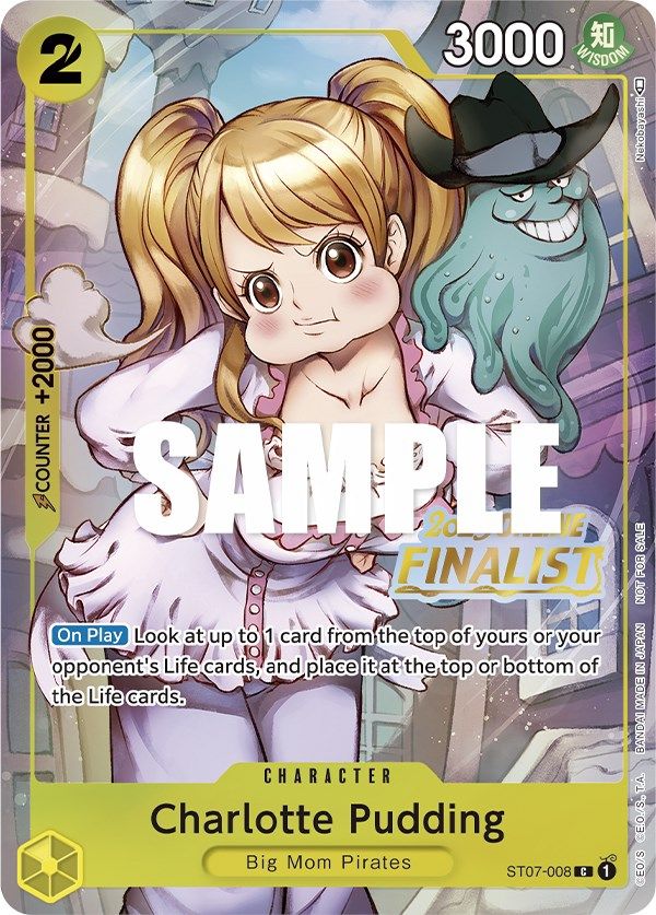 Charlotte Pudding (Online Regional 2023) [Finalist] [One Piece Promotion Cards] | Card Merchant Takapuna