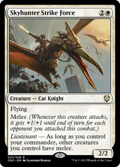 Skyhunter Strike Force [Phyrexia: All Will Be One Commander] | Card Merchant Takapuna