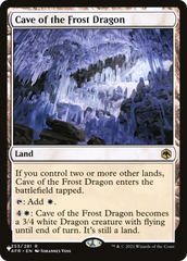 Cave of the Frost Dragon [The List] | Card Merchant Takapuna