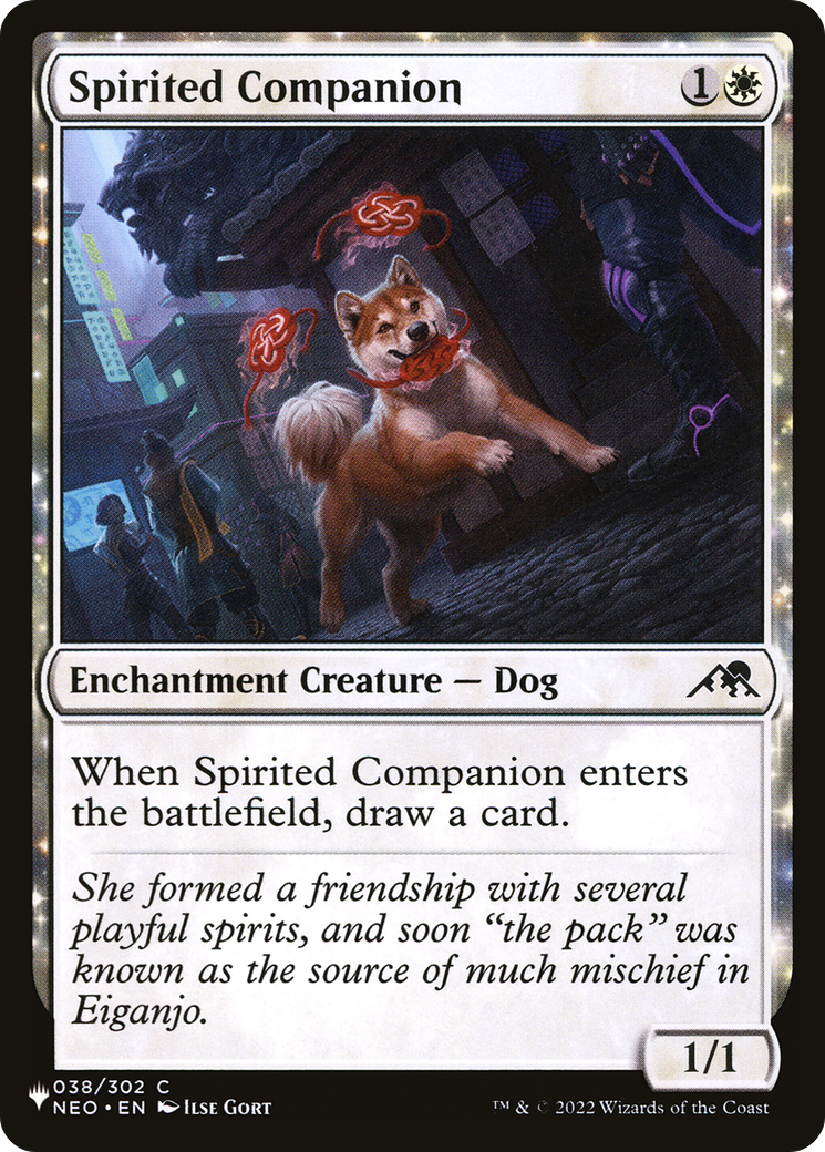 Spirited Companion [The List] | Card Merchant Takapuna