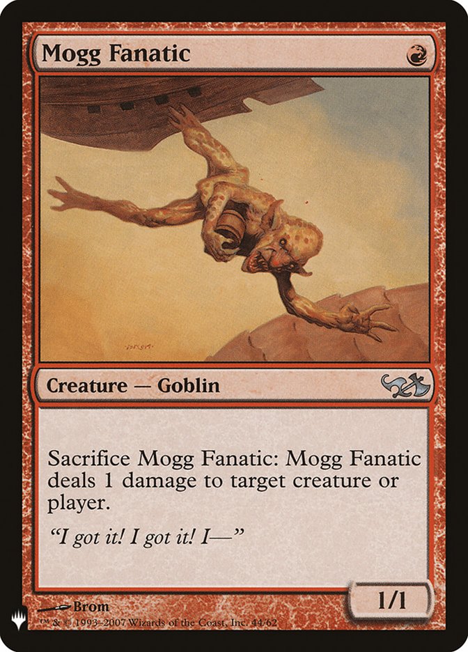 Mogg Fanatic [Mystery Booster] | Card Merchant Takapuna