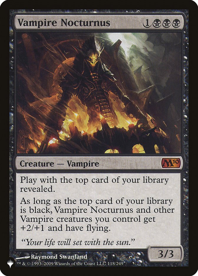 Vampire Nocturnus [The List] | Card Merchant Takapuna