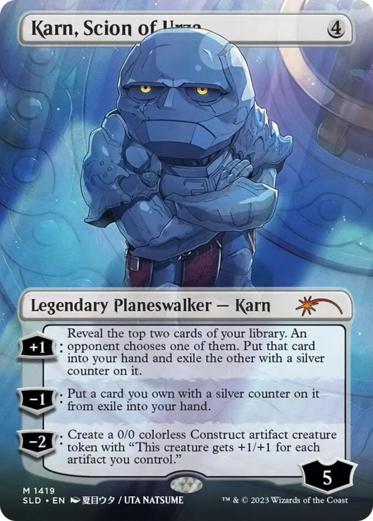 Karn, Scion of Urza (Rainbow Foil) [Secret Lair Drop Series] | Card Merchant Takapuna