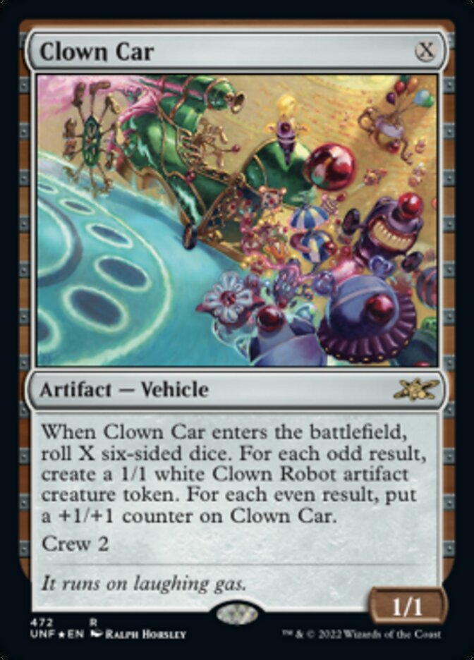 Clown Car (Galaxy Foil) [Unfinity] | Card Merchant Takapuna