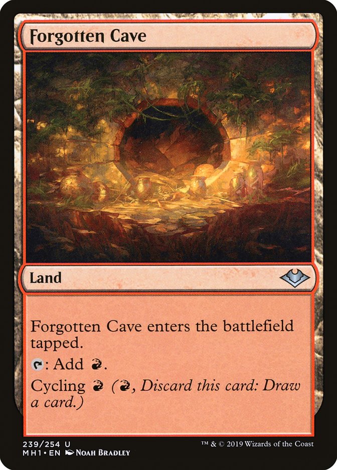 Forgotten Cave [Modern Horizons] | Card Merchant Takapuna