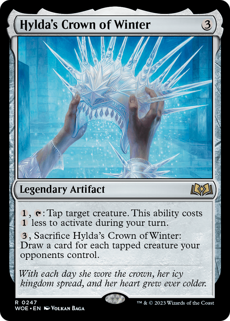 Hylda's Crown of Winter [Wilds of Eldraine] | Card Merchant Takapuna