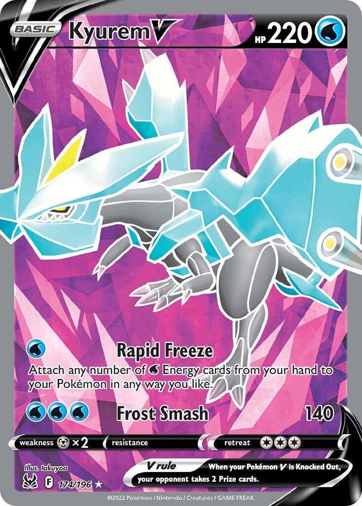 Kyurem V (174/196) [Sword & Shield: Lost Origin] | Card Merchant Takapuna