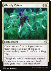 Ghostly Prison [Phyrexia: All Will Be One Commander] | Card Merchant Takapuna