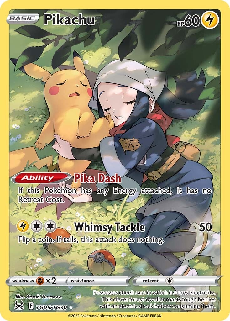 Pikachu (TG05/TG30) [Sword & Shield: Lost Origin] | Card Merchant Takapuna