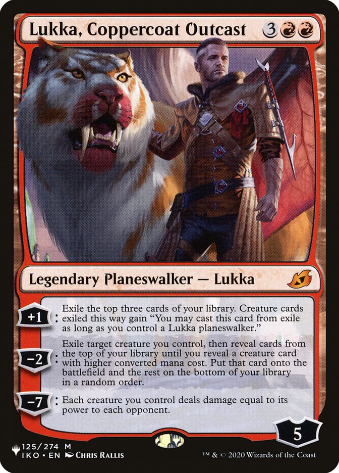 Lukka, Coppercoat Outcast [The List] | Card Merchant Takapuna