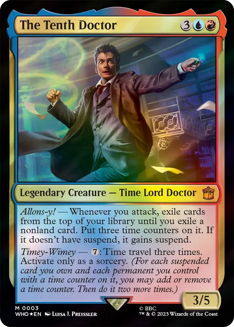 The Tenth Doctor [Doctor Who] | Card Merchant Takapuna