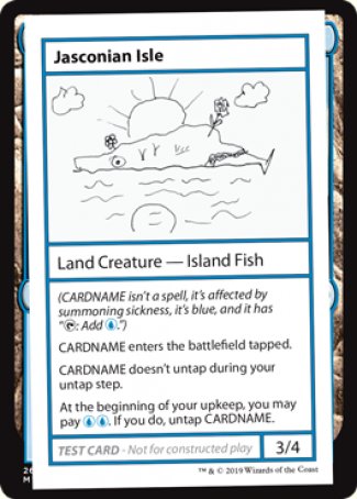 Jasconian Isle (2021 Edition) [Mystery Booster Playtest Cards] | Card Merchant Takapuna