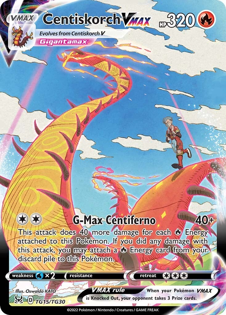 Centiskorch VMAX (TG15/TG30) [Sword & Shield: Lost Origin] | Card Merchant Takapuna