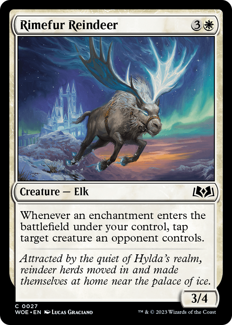 Rimefur Reindeer [Wilds of Eldraine] | Card Merchant Takapuna