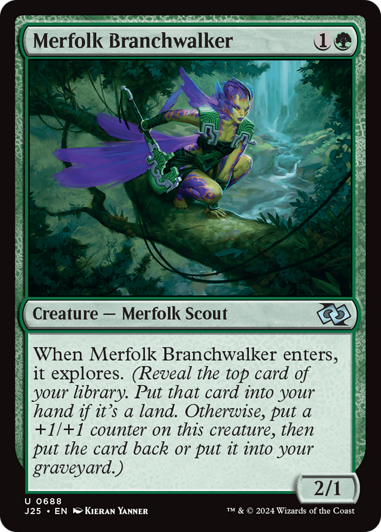 Merfolk Branchwalker [Foundations Jumpstart] | Card Merchant Takapuna