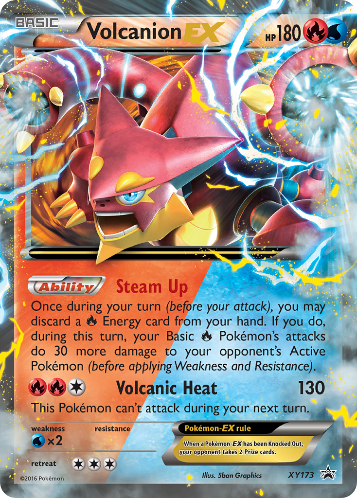 Volcanion EX (XY173) [XY: Black Star Promos] | Card Merchant Takapuna