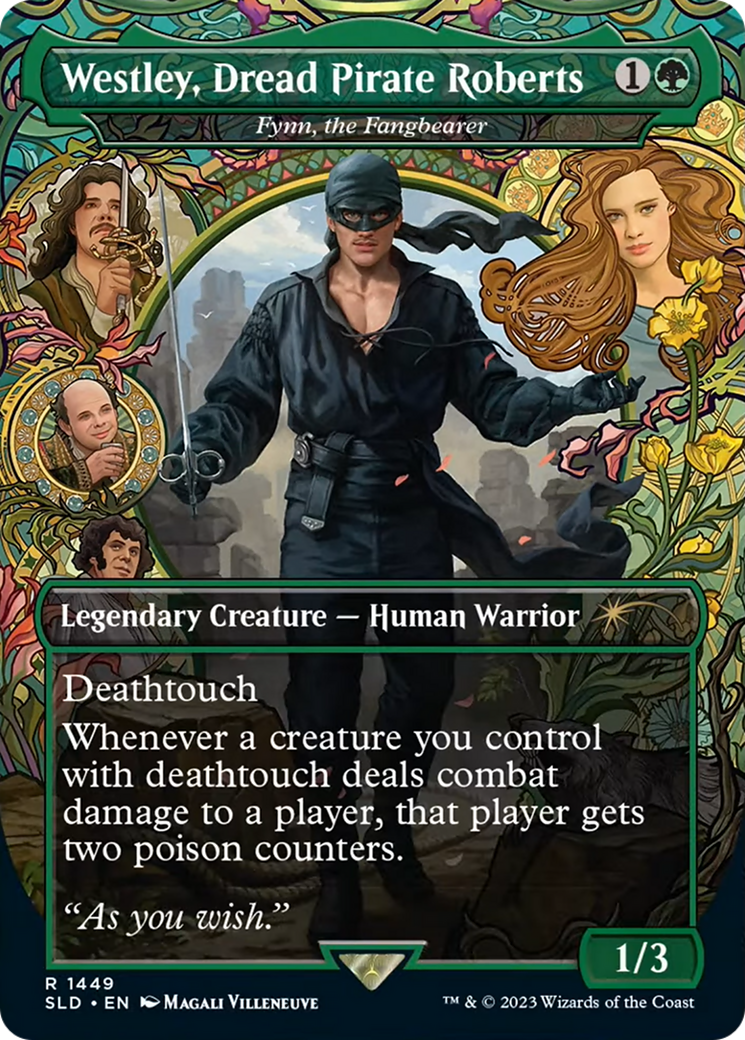 Westley, Dread Pirate Roberts - Fynn, the Fangbearer [Secret Lair Drop Series] | Card Merchant Takapuna