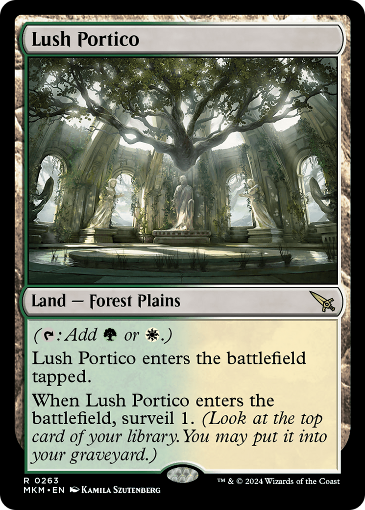 Lush Portico [Murders at Karlov Manor] | Card Merchant Takapuna