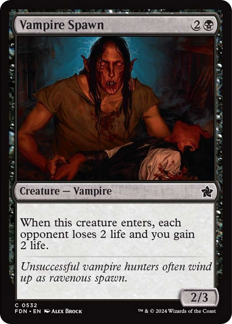 Vampire Spawn [Foundations] | Card Merchant Takapuna