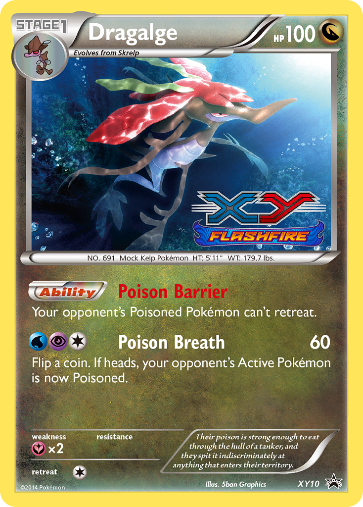 Dragalge (XY10) [XY: Black Star Promos] | Card Merchant Takapuna