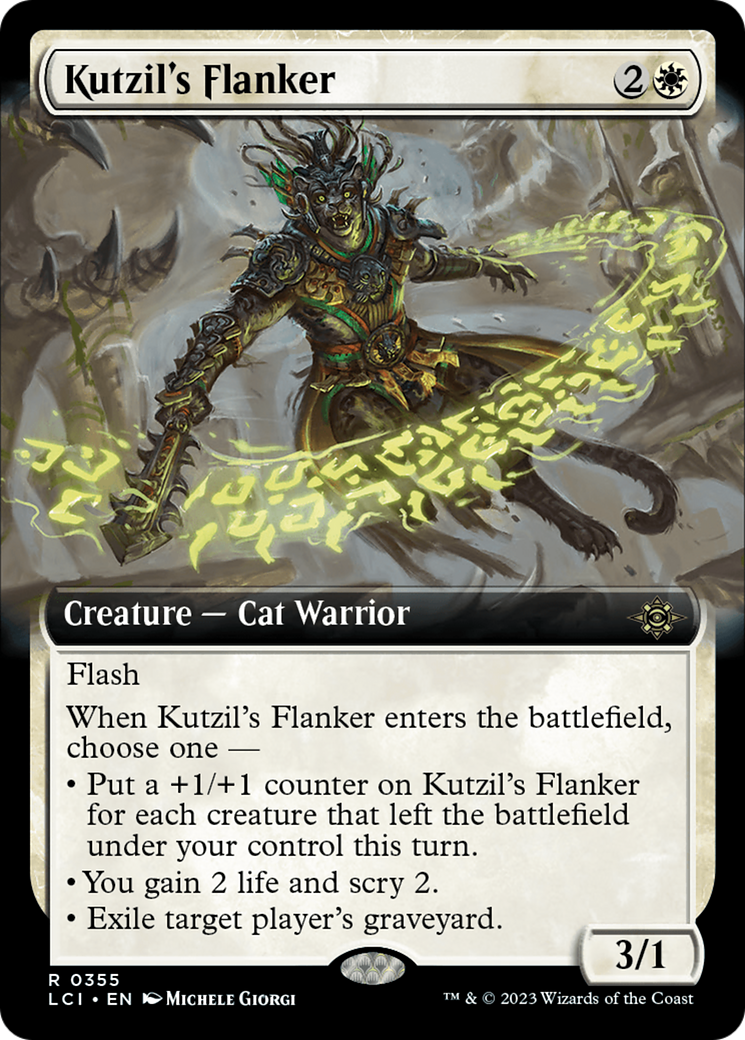 Kutzil's Flanker (Extended Art) [The Lost Caverns of Ixalan] | Card Merchant Takapuna